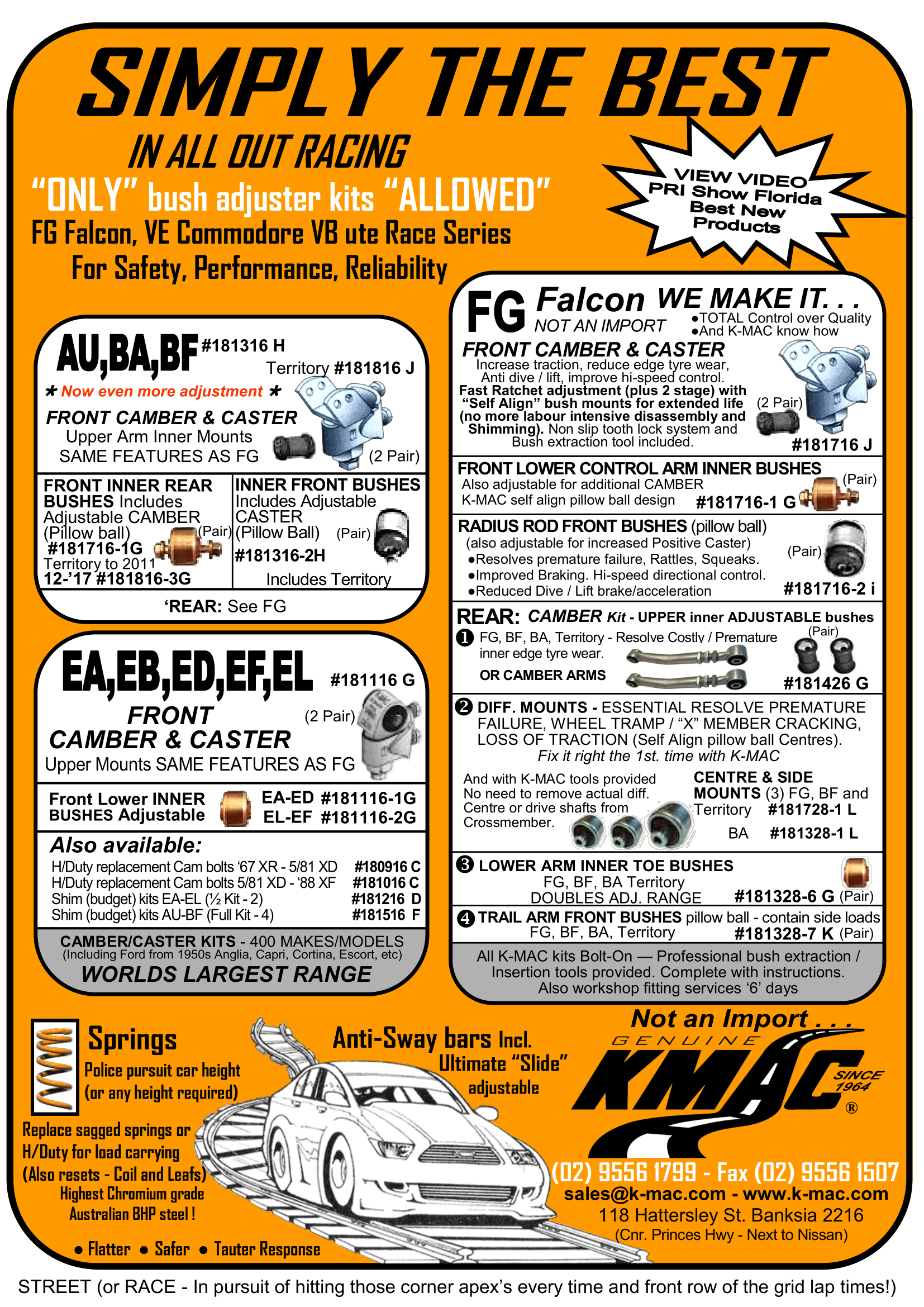 K-Mac Mercedes Chassis Guide P4 