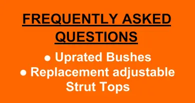 K-MAC Camber Caster Kit