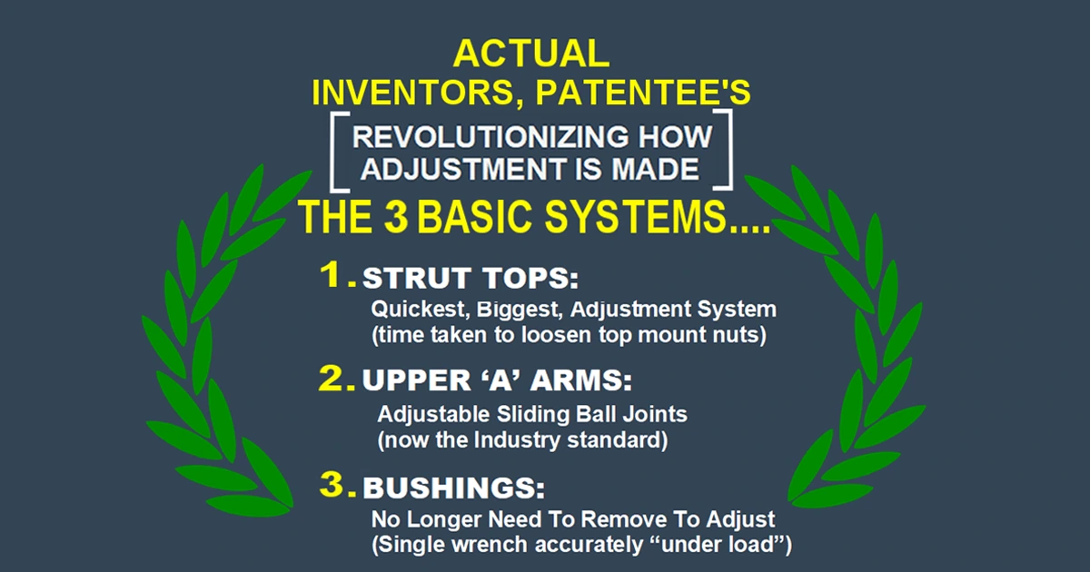 K-MAC Camber Caster Kit